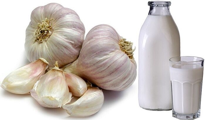 ajo y leche para limpiar parásitos